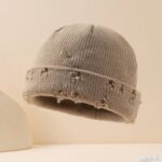 Adult Knitted Hat Knitted Beanie - 14