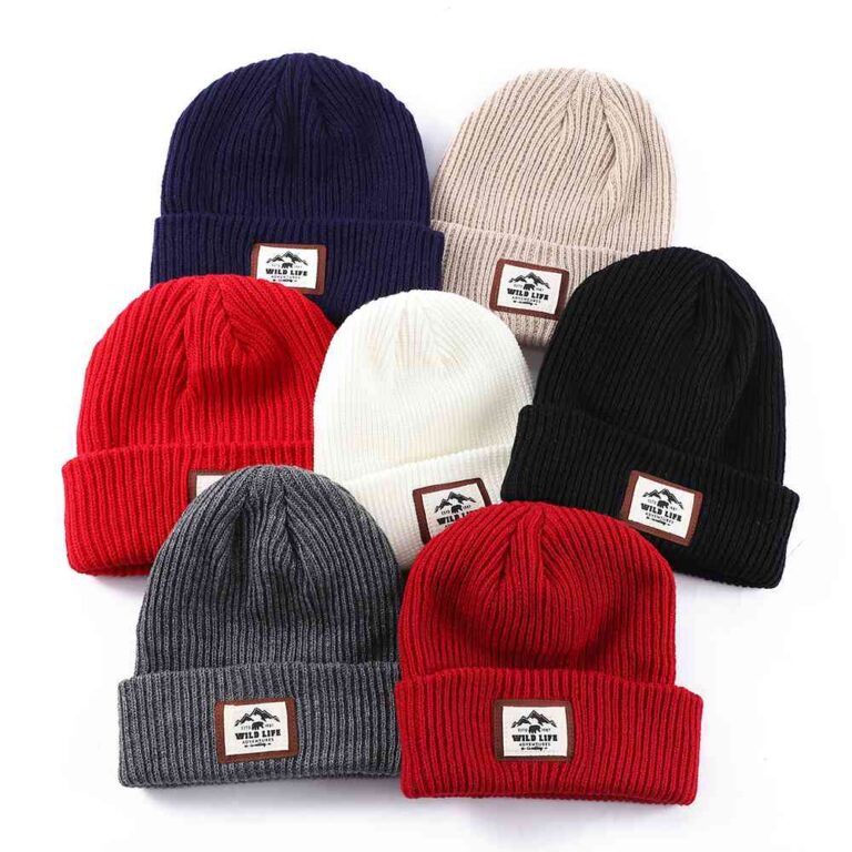 Adult Knitted Hat Knitted Beanie - 13