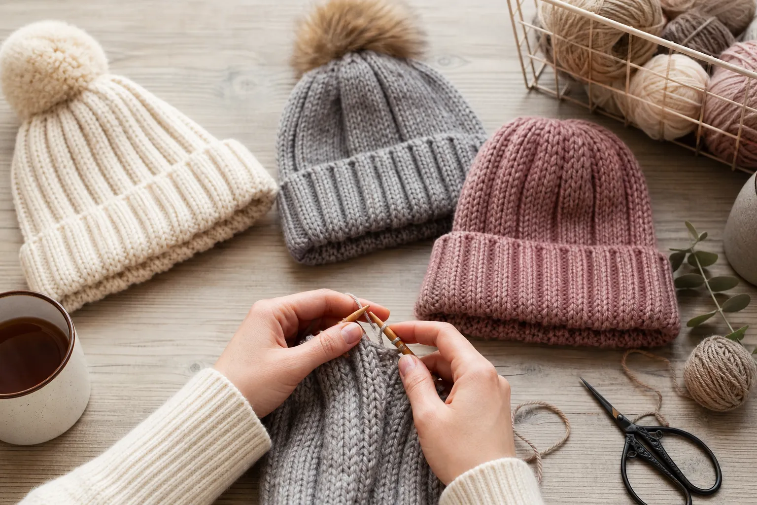 Beginner's Guide to Beanie Knitting Patterns: Step-by-Step Instructions hero image